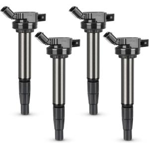4PCS UF596 Ignition Coil Pack For TOYOTA 09-18 Corolla,09-14 Matrix,10-15 Prius,12-17 Prius V,18-19 C-HR/11-17 Lexus CT200h/08-14 Scion xD,2016 iM/09-10 Pontiac Vibe Replaces# UF619 C1714 GN10341