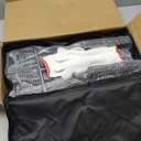 Camper X-Shaped Wheel Chock Stabilizer, 2 Sets RV Stabilizer Wheel Chock Scissor, X Chocks Wheel Stabilizer for Travel Trailer Allow Drill Adjust with Hex Socket, Tool Kit and Password Locks-Black