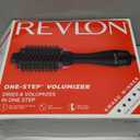 REVLON One-Step Volumizer Hair Dryer and Styler  Easy Salon-Style Blowouts  Less Frizz, More Shine, and Reduced Heat Damage, for All Hair Types and Lengths (Black) (1.0 VOLUMIZER)