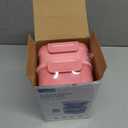 KEMETHY Adults Bento Lunch Box Set with Thermo Bag, 74oz Stackable Leak-proof 3-tiers Bento Box, Built-in Utensil and Sauce Container for Work, School, Dining Out (Pink) 2 Pack