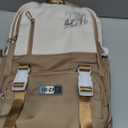 Girls Boys Rolling Backpack, Elementary Middle School Kids Bookbag Roller Backpack for Boys Girls with 2 Wheels, Khaki