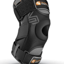 Shock Doctor Ultra Bilateral Hinges Knee Support, Black (Small, Black)
