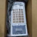 CENSTECH Evaporative Air Cooler, Swamp Cooler Air Conditioner w/ 12H Timer for Auto-off, 6 Upgraded Ice Packs, 3-Speed Windowless Air Conditioner, Smart Remote, Dual Tank Portable Air Cooler for Room