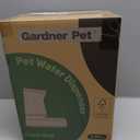 Gardner Pet Automatic Dog Water Dispenser Gravity Stainless Steel Water Waterer Feeder, 100% BPA-Free Large Capacity Water Feeding Bowls for Medium & Large-Sized Dogs Cats Other Pets -(1 Gallon)