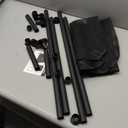 Elevated Dog Bed for Dogs, Portable Indoor & Outdoor Cooling Mesh Raised Dog Bed Cots with Skid-Resistant Feet (Large)