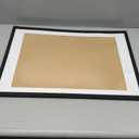 Upsimples 16x24 Picture Frame, Display Pictures 14x20 with Mat or 16 x 24 Without, Wall Hanging Poster Frames, White, 1 Pack