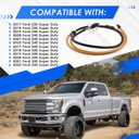 HC3Z18A984A Radio Antenna Base Mount with Cable Compatible with Ford F-250 F-350 Super Duty 2017-2024 Antenna Base Replaces OE# HC3Z-18A984-A 926-535