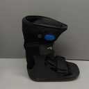 United Ortho USA14115 Short Air Cam Walker Fracture Boot, Medium, Black