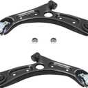 TUCAREST K623782 K623783 (Pair) Front Lower Control Arm and Ball Joint Assembly Fit for 2019-2024 K-ia Forte Forte5 /17-20 Hy-undai Elantra, 18-23 Kona [# 527-479 CMS801223 54500F2AA0 54501F2000]