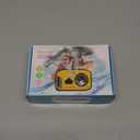 Underwater Floating Digital Camera  48MP HD Bare-Body Waterproof Camera, No Case Needed for Underwater Fun & Childhood Memories (Yellow)