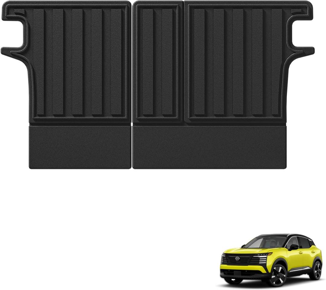 SMABEE Backrest Mats for Nissan Kicks 2025 2026 Accessories | 2026 Kicks Accessories,Backrest Liner,All Weather Floor Liner,Heavy Duty,Car Mats,Non-slip,Easy to Clean,TPE,Black