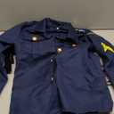 Police Costume for Boys Cop Costume Dress Up Set for Halloween Cosplay Party Costume (8-10 Years)