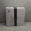 19" Farmhouse Flush Mount Caged Ceiling Fans with Lights, 6 Speeds, Rustic Low Profile Ceiling Fan with Light and Remote, Small Bladeless Ceiling Fans with Lights for Kitchen, Bedroom - ETL