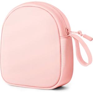 Inesore Headphone Case Compatible with JBL Tune & Live/Sony WH-CH520 510 720/ Sony MDR-ZX/Bose QuietComfort/JLab/BERIBES/TOZO/KVIDIO/SoundCore,Headset Carrying Storage Bag Headphone Pouch, Pink