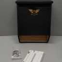 BIGBATBOX Wooden Bat House for Outdoors - Clean Your Backyard from Mosquitoes - Proven Box Kit to Attract Bats