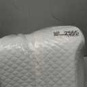 Derila King Size Neck Pillow for Sleeping, Ergonomic & Cervical Pillow for Neck Support & Relief, Memory Foam Side Sleeper Pillows, Bed Contour Pillows for Back, Stomach Sleepers (King Size (23.6" x 13.4" x 4.3"), 1 Pillow_white)