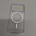 TORRAS Magnetic Slim Fit for iPhone 17 Pro Case 6.3 inch, Ultra-Thin, Compatible with MagSafe, Lightweight Matte Anti-Scratch Hard PC Cover Phone Case for iPhone 17 Pro OriginFit, Clear