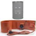 55 Gallon Drum Heater Band for Grease Kegs, Honey Drums & Water Buckets 120V 1200W with Twist Temperature Controller (86F to 302F)