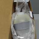 NACOCO Pet Standing Water Dispenser Cat Dog Standing Bowl with Detachable Pole Automatically Feeding Water Height Adjustable(Grey)