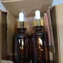 Zkupanx 4 Pack Amber Glass Dropper Bottles 2 oz, 60 ml Glass Bottles with Measured Dropper for Essential Oils, Liquids - Tincture Bottles, Leakproof Travel Small Bottle