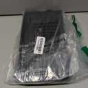 24'' Longer Faucet Mat for Kitchen Sink Splash Guard[7 Slope Fast Self-draining][Snap Lock Fit]Kitchen Sink Faucet Mat Splash Guard Kitchen Sink Area Water Splash Guard Behind Faucet Draining Mat (24" x 5.5", Black)