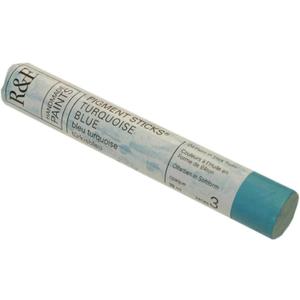 R&F Handmade Paints - Professional Oil Pigment Stick, Turquoise Blue, 38 ml