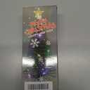 1/12 Scale Dollhouse Christmas Decorations 8inch Pre-Decorated Mini Desktop Christmas Tree, Miniature Wreath, Hats & Scarves Perfect Holiday Accessories for Dollhouse Decor