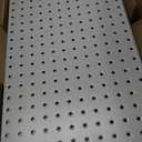 Ultrawall 4 Pcs Metal Pegboard Wall Panels, Peg Boards for Garage Tool Storage