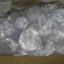 Joyido 36PCS Plastic Champagne Flutes Ribbed for Weddings & Parties