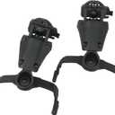 Helmet ARC Rail Adapter for COMTA Tactical Headset Airsoft Sports (Black)