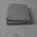 Comfort Spaces Queen Cooling Sheets, Moisture Wicking Coolmax Sheets, Soft, Colorfast Sheet Set, Cooling Bed Sheets For Hot Sleepers, Elastic Deep Pocket Fits Up to 16" Mattress, Queen Grey 4 Piece