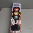 Kicko 11-Inch Traffic Lights Lamp with Base - 4-Mode Color Changing Stop Light Lamp for Kids Bedroom, Party Decoration or Playroom - Battery or USB Powered Mini Lighting - Ideal Traffic Light Decor