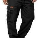 HOTake Men's Casual Cargo Sweatpants Waist Drawstring Joggers Hiking Tactical Pants for Men with Pocket, Size XL