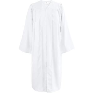 Happy Secret Matte Choir Robes for Church Adults Graduation Gown Baptismal Robes, 57"