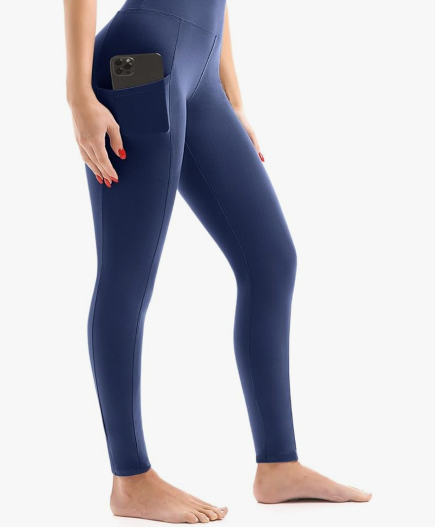 GRADUAL Leggings with Pockets for Women, High Waisted Buttery Soft Womens Leggings for Gym Yoga Workout  L29 M