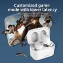 SoundMAGIC T60BT True Wireless Earphones in Ear Bluetooth Headphones with Microphone HiFi Stereo Sports Earbuds Waterproof White