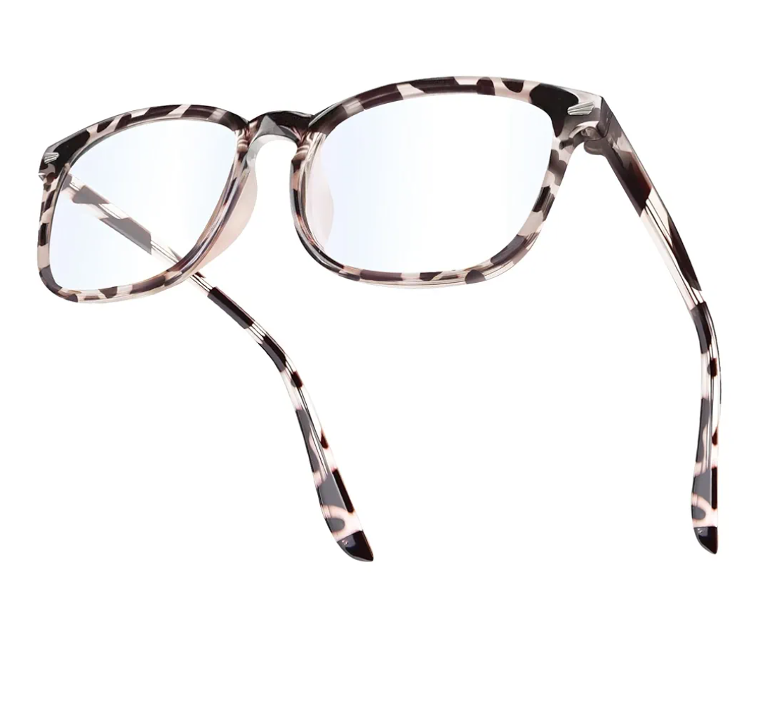 Blue Light Glasses for Woman Men | 99% Blue Light Blocking Glasses | Computer Glassess | Night Driving | Gaming | TV Phone Screen Reader Square Frame | Anti Eyestrain & UV Glare Protection