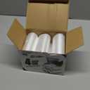 FORID Clear Small Trash Bags, 4 Gallon Garbage Bags, Wastebasket Bin Liners 330 Count Plastic Trash Bags for Bathroom Bedroom Office Trash Can 15 Liters - Durable & Thick Trash Bag