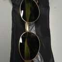 livho 2025 Trendy Oval Sunglasses - Stylish Polarized Shades for Everyday - Retro Metal Frames
