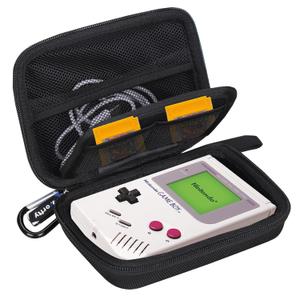 worfty Case for Game Boy Handheld Consoles, Protective Travel Carrying Bag Compatible with Retro Game Boy Handheld Game Consoles (Case Only) (Black)