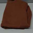 Womens Fleece Sweatshirts with Pockets Oversized Turtleneck Pullover Trendy Long Sleeve Tops Fall Fashion Shirts (Medium, Brown)