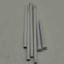 2PCS White Spring Curtain Rods for Windows 23 to 46 Inch, Adjustable Extendable Pressure Tension Curtain Rods No Drilling, Small Tension Rod for Doorway Bedroom Closet Door Kitchen