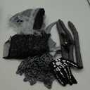 Spooktacular Creations Child Unisex Grim Reaper Costume, Halloween Costume with Glowing Red Eyes for Kids Trick-or-Treating (Medium(8-10 yr))