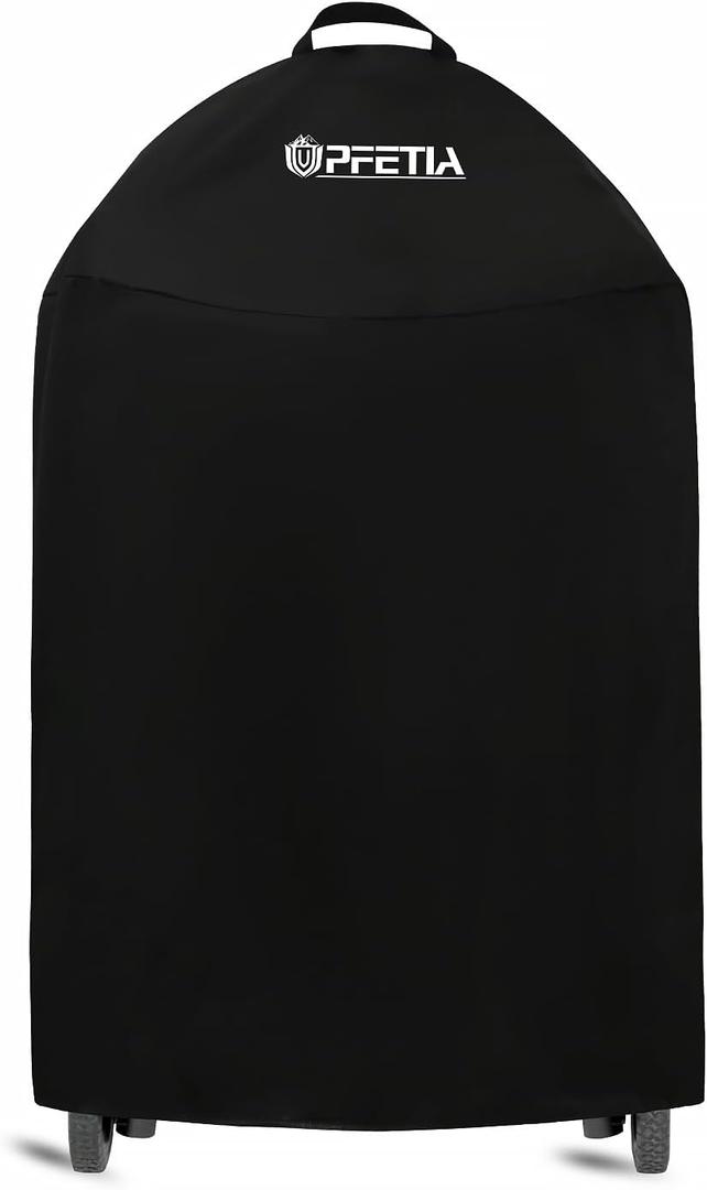 Grill Cover for Char-Griller 6755 AKORN Kamado - Waterproof,Heavy Duty & Weather Resistant Outdoor Cover