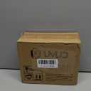 umud Juice Bottles with Lids, 16 Oz - Set of 3 - Clear Glass Jars with Caps - Reusable Empty Drink Containers for Juicing, Smoothies, Water, Milk, Kombucha Storage, Wellness Shots and More