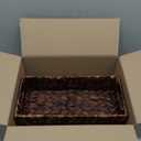 Handwoven Wicker Storage Basket-Hyacinth Material,Toilet Paper Holders with Handles,Storage Baskets for Organizing Living Room,Bedroom,Closet