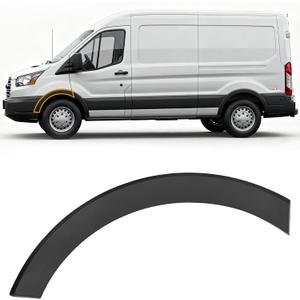 Front Driver Side Fender Trim Compatible with 2015-2023 Ford Transit 150 250 350 350HD Front Left Door Molding Fender Flares BK3Z61278L01BC
