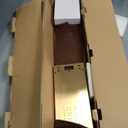 ROVATE Shower Panel Tower System Brushed Gold with LED Rainfall Waterfall Shower, Shower Tower with Jets and Rainfall and Handheld, 5 in 1 Stainless Steel Shower Column High Pressure with Tub Spout