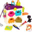 B. toys  Toy Vet Set For Toddlers, Kids  Pet Care  Pretend Play Set  Tools, Plush Toys  2+ Years