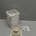 DECORKEY Christmas Lantern Decorative Indoor&Outdoor, 14.4'' Large Metal Candle Lanterns, Vintage Hanging Candle Holders Farmhouse Shelf Wedding Front Porch Patio Decor, Halloween Decorations for Home